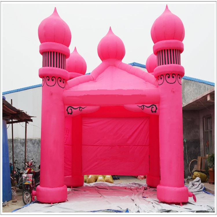 吉阳粉色帐篷